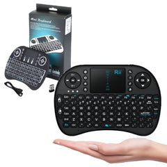 Praktická bezdrátová mini klávesnice