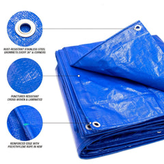 Svestrana Vodonepropusna Cerada 6x8m za Potpunu Zaštitu