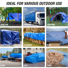 Svestrana Vodonepropusna Cerada 6x8m za Potpunu Zaštitu