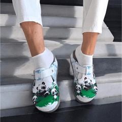 Ženske klompe "Panda" s anatomski dizajnom za udobnost i stil