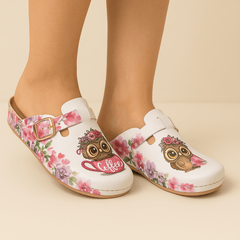 Elegantne anatomske klompe "Sovica" za udobnost svakog koraka