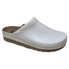 Elegantne anatomske klompe "White Lady" za žene