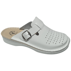 Elegantne ženske anatomske kožne klompe "Fratelli Babb" 400F za udobnost i stil