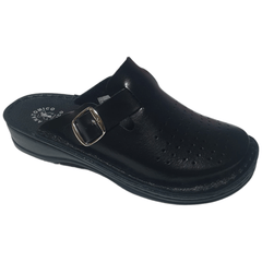 Elegantne ženske anatomske kožne klompe "Fratelli Babb" 400F za udobnost i stil