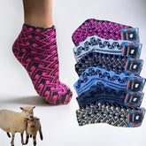 Elegantne Ženske Vunene Čarape - Set od 6 Parova