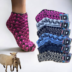 Elegantne Ženske Vunene Čarape - Set od 6 Parova