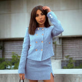 Elegantni Ženski Tvid Komplet