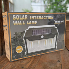 Elegantna Zidna Solarna Lampa sa Senzorom Pokreta "HW999-4W