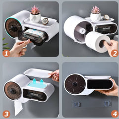 Elegantni Zidni Samoljepljivi Držač Toaletnog Papira