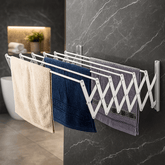 Zidni sklopivi stalak za sušenje veša TM5-70 – Praktična i prostoršumljiva rešenja za vaš dom