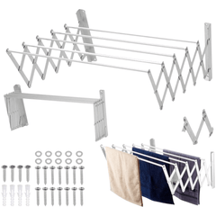 Zidni sklopivi stalak za sušenje veša TM5-70 – Praktična i prostoršumljiva rešenja za vaš dom