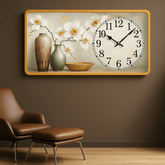 Elegantni Zidni Stakleni Sat (60x30cm)