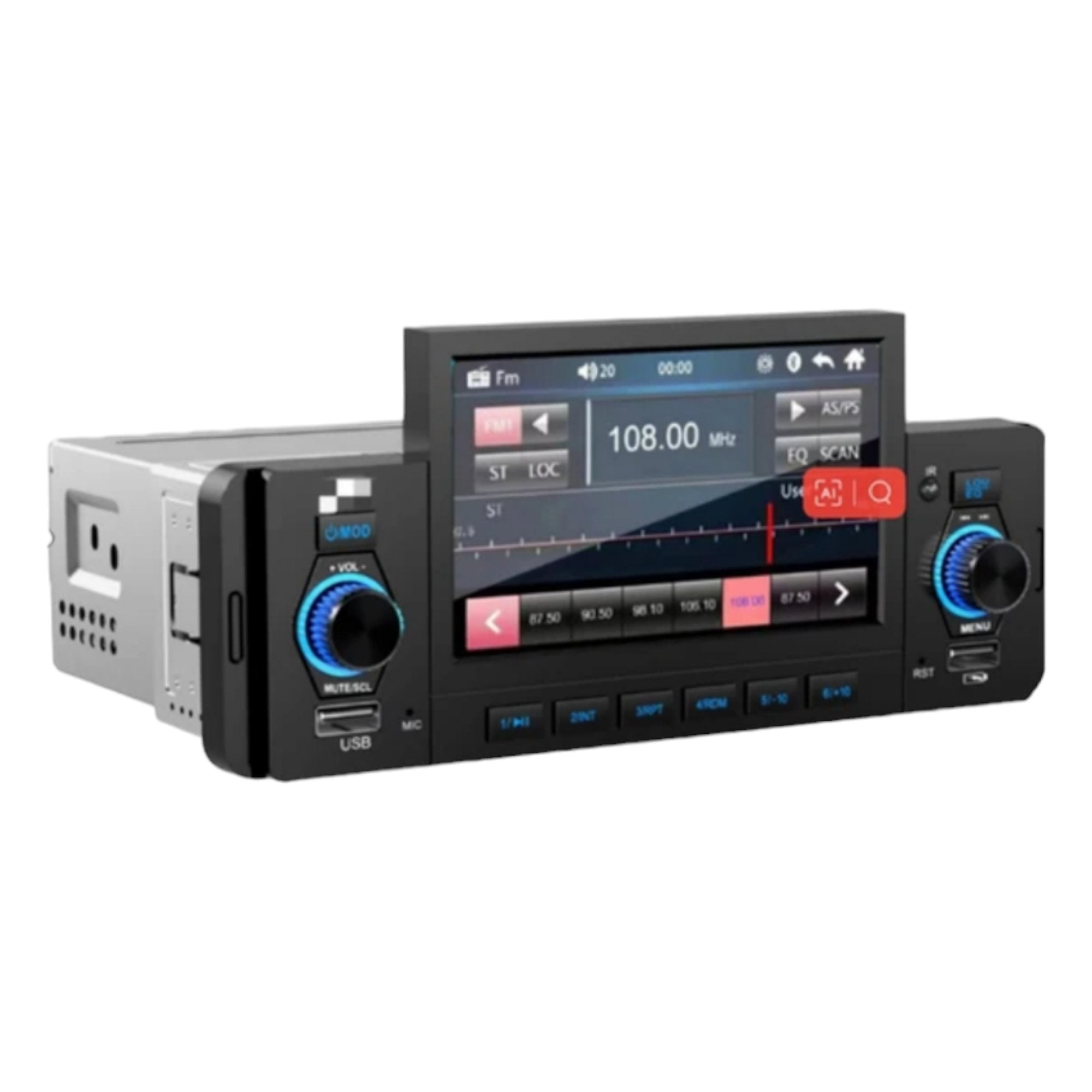 Innovative 1 Din MP5 Car Multimedia System