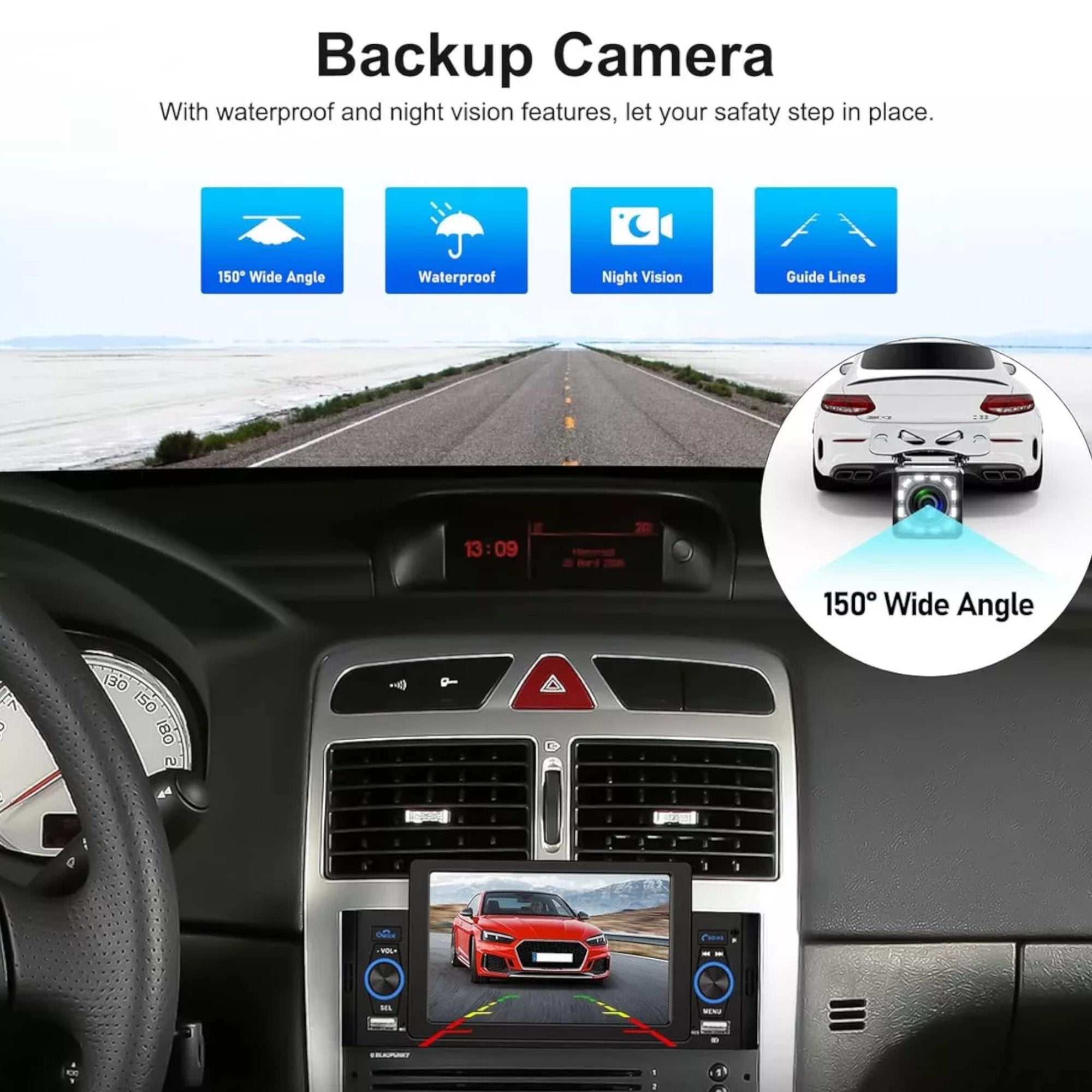 Innovative 1 Din MP5 Car Multimedia System