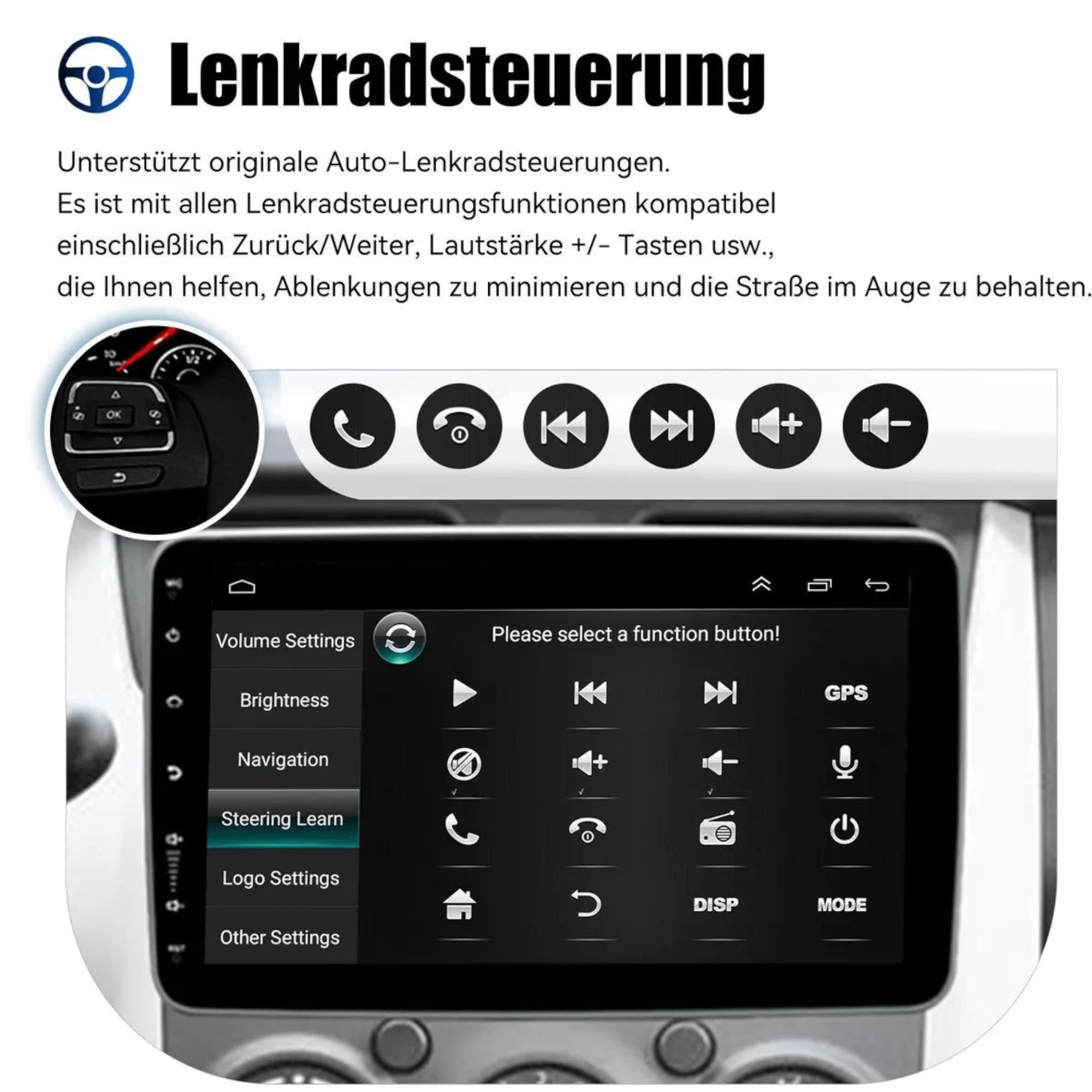 Multimedijski GPS uređaj s 360° rotirajućim Touch ekranom - model "1312A