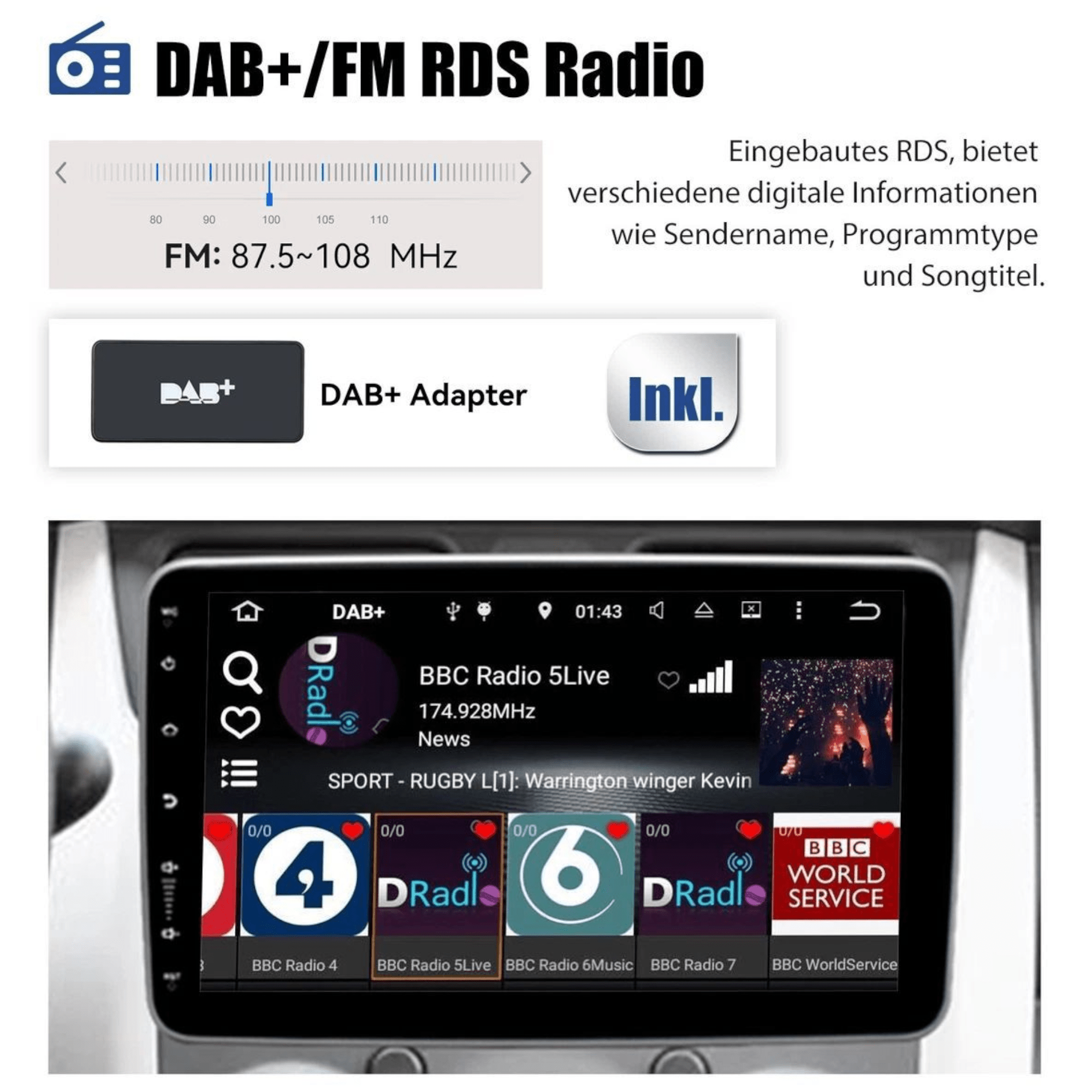 Multimedijski GPS uređaj s 360° rotirajućim Touch ekranom - model "1312A