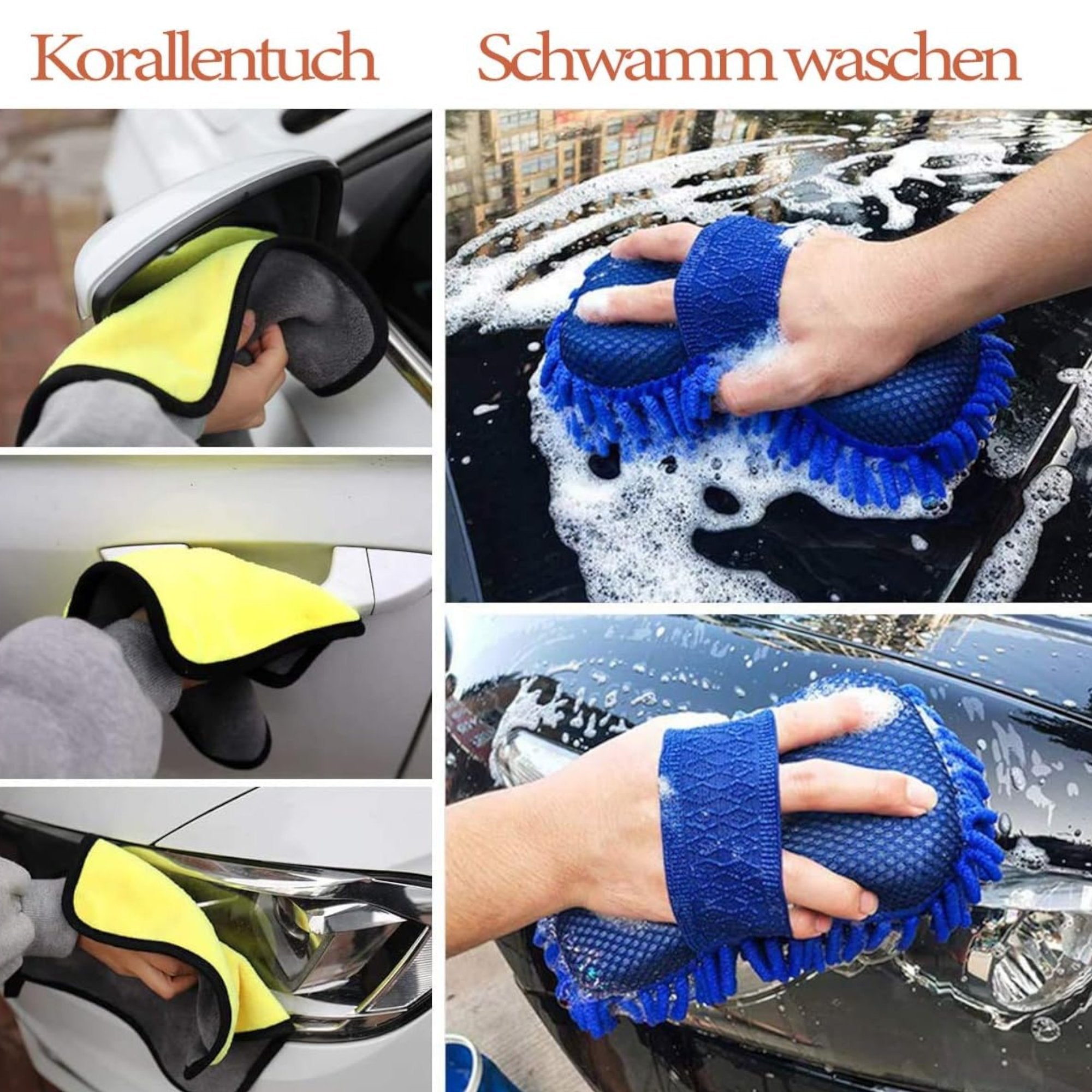Komplet od 11 dijelova za savršeno čišćenje vašeg automobila