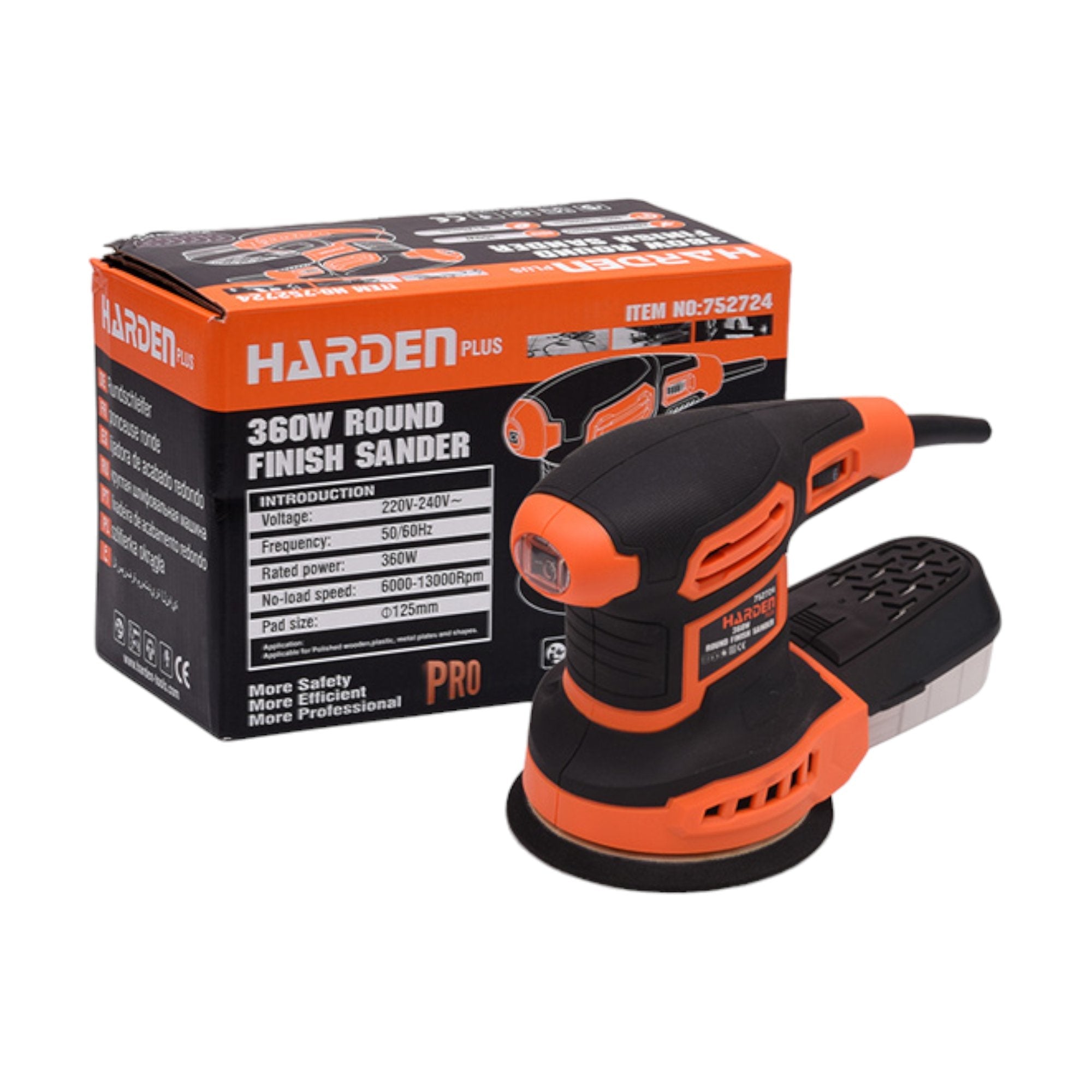 Profesionalna 125mm hobla "Harden" za savršene rezultate obrade drveta
