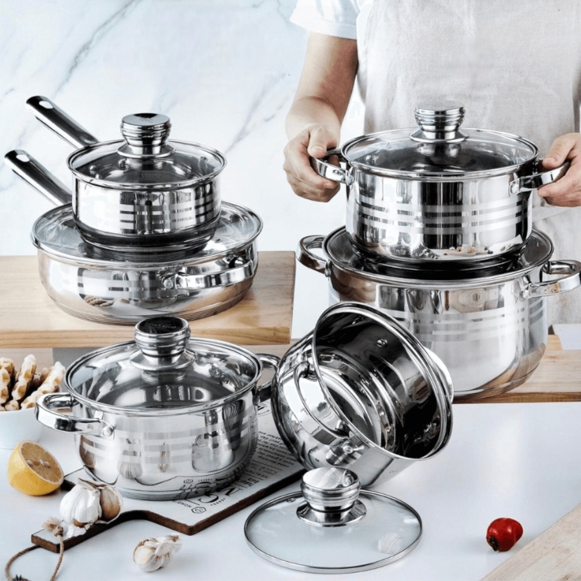 Elegantan 12-dijelni set posuđa "Konig Line MSF-8239