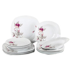 Očaravajući 19-dijelni Porculanski Set "Flower