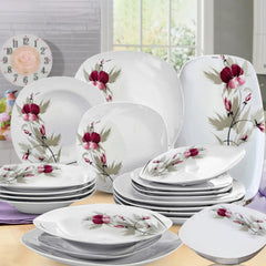 Očaravajući 19-dijelni Porculanski Set "Flower
