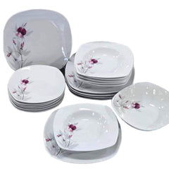 Očaravajući 19-dijelni Porculanski Set "Flower