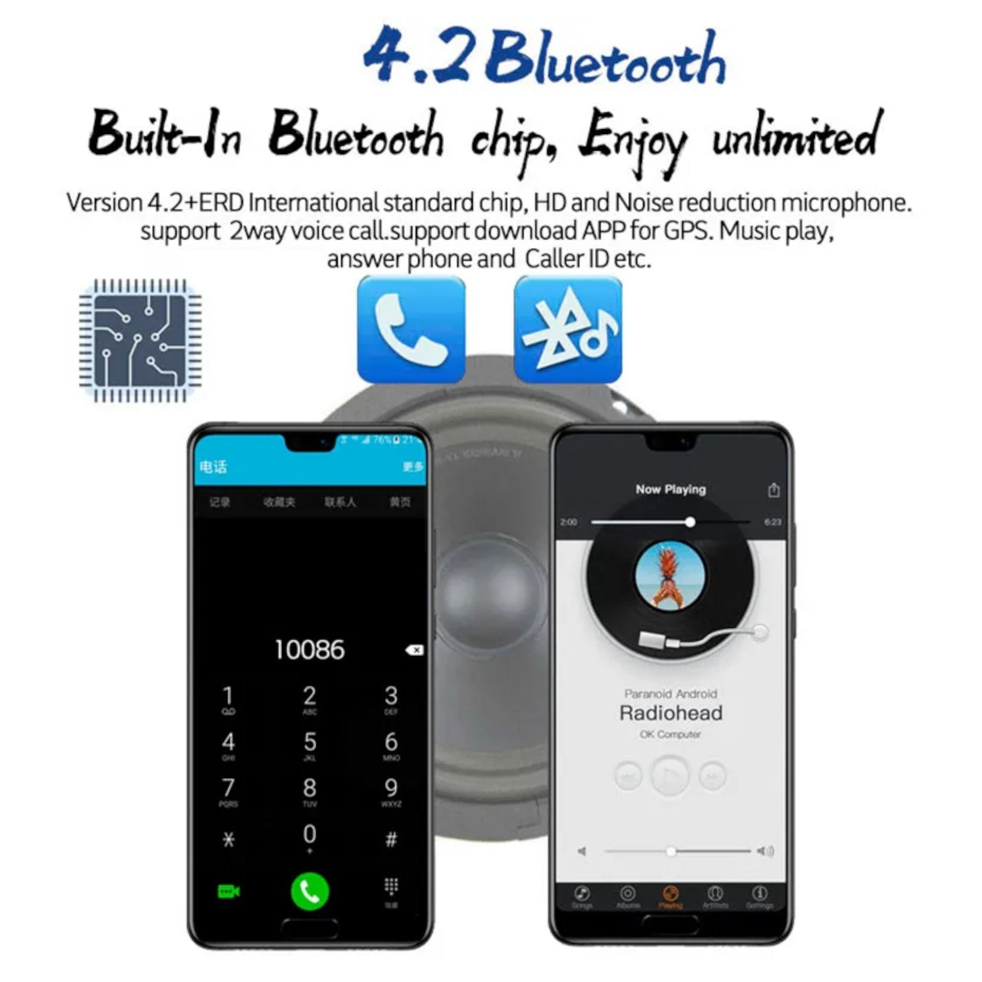 Multimedia Touchscreen 1DIN Radio Player "D-4070A" - Elevate Your Audio Experience!