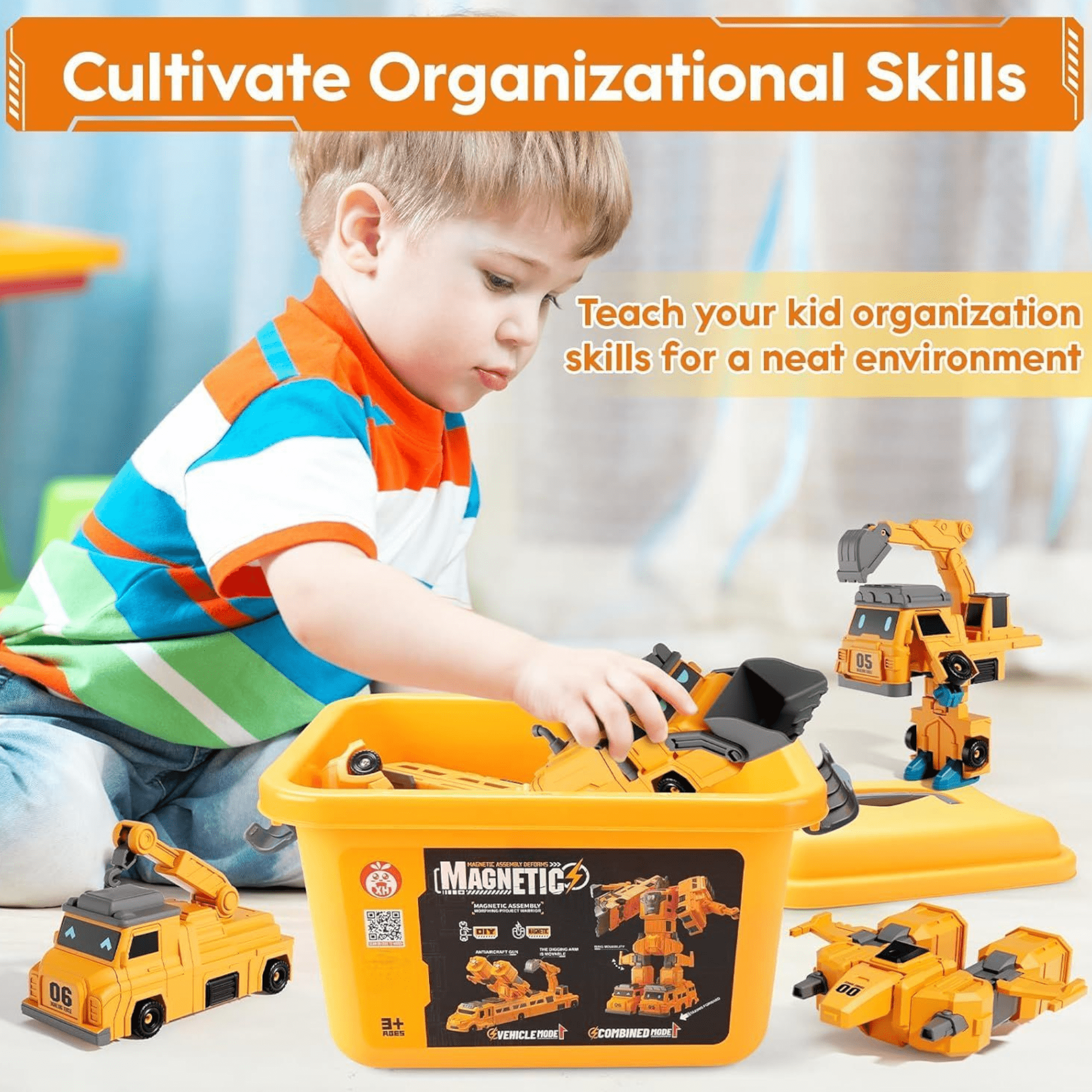 24-dijelni Magnetni Transformers Kreativni Set za Igru i Izgradnju