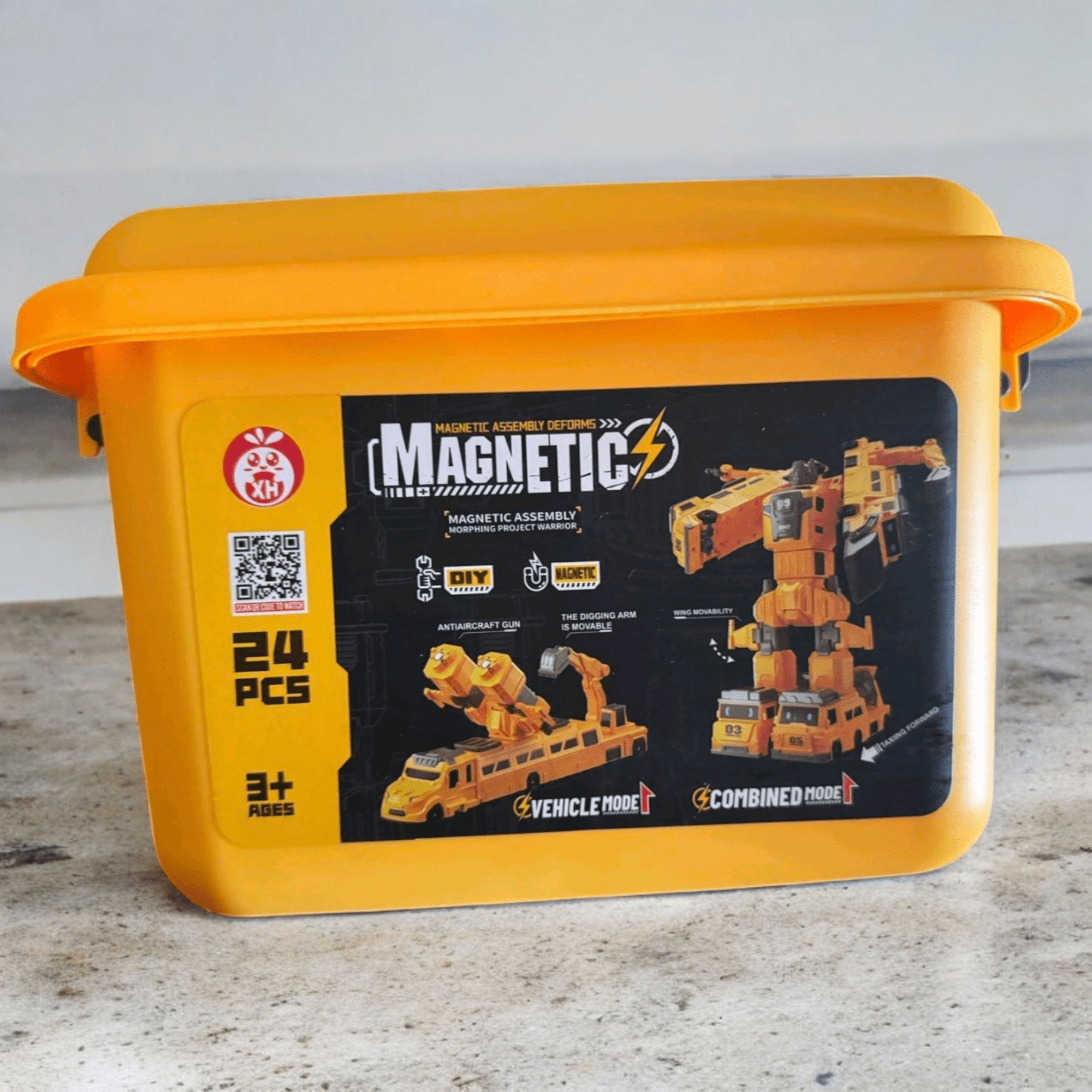 24-dijelni Magnetni Transformers Kreativni Set za Igru i Izgradnju