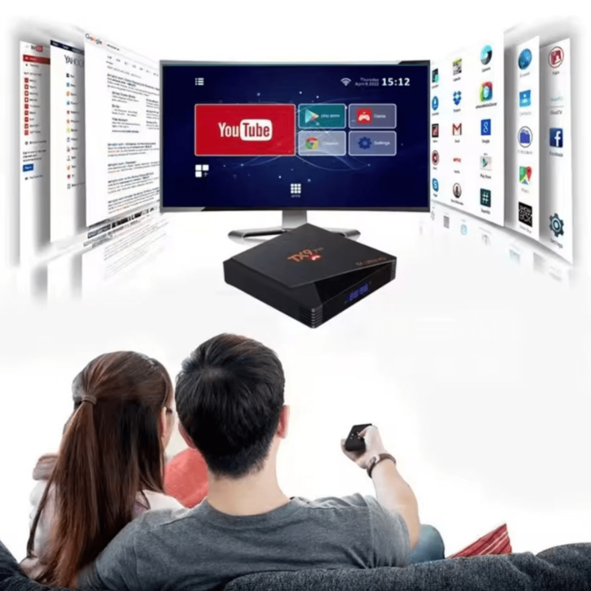Wyjątkowy 2w1 Android TV Box i Retro Konsola "TX9 Pro