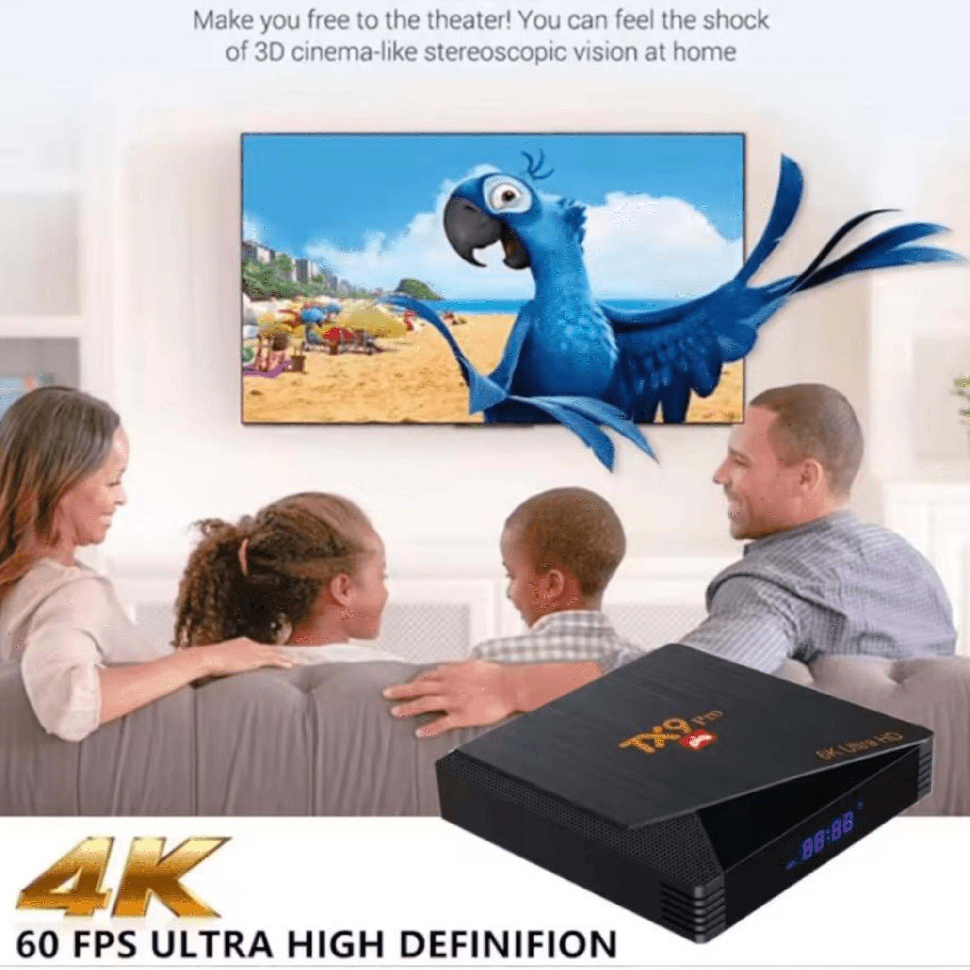 Wyjątkowy 2w1 Android TV Box i Retro Konsola "TX9 Pro