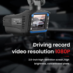 Innovativ 2-in-1 Auto DVR Kamera mit integriertem Radar Detektor