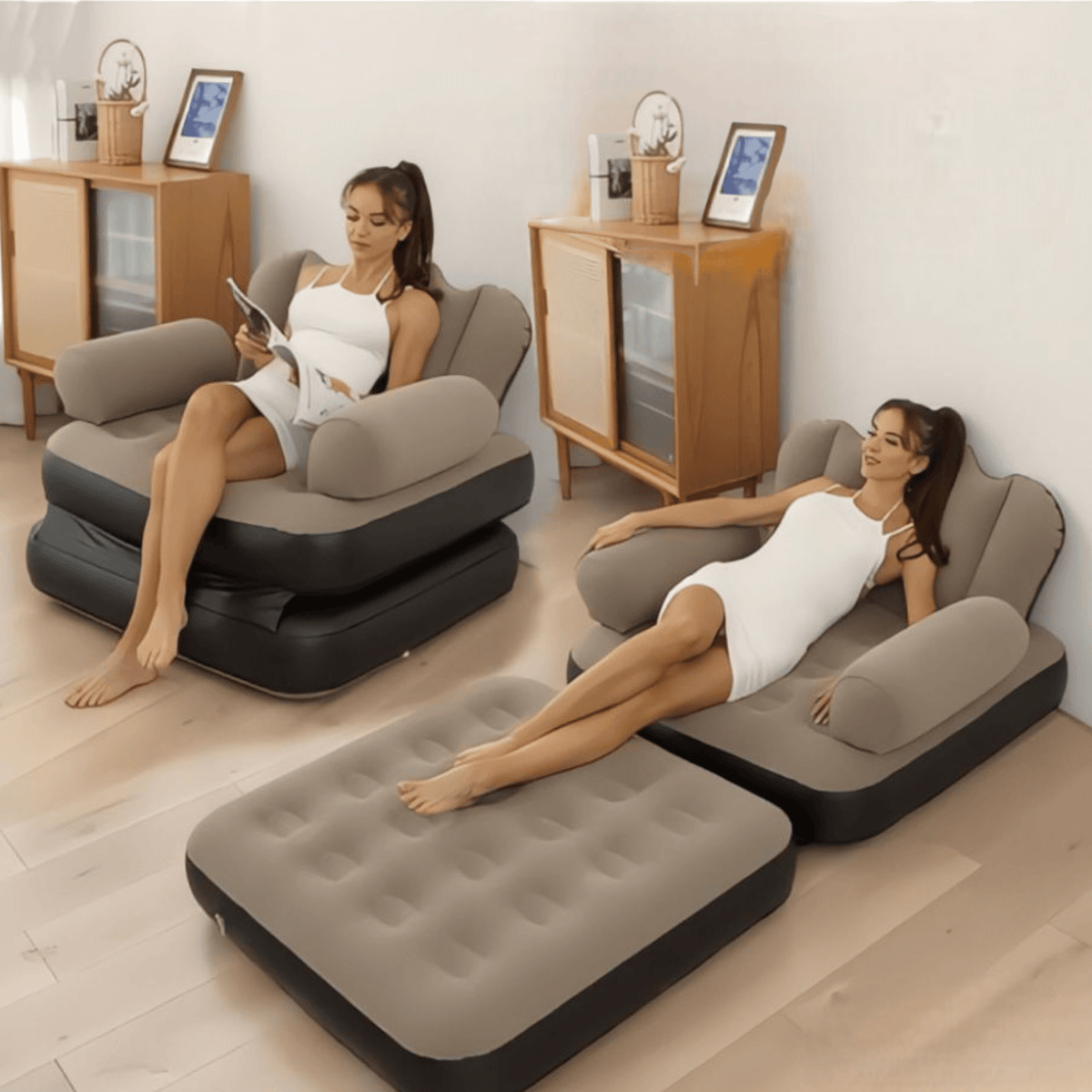 Revolucionarna 2u1 Napuhavajuća Sofa Fotelja