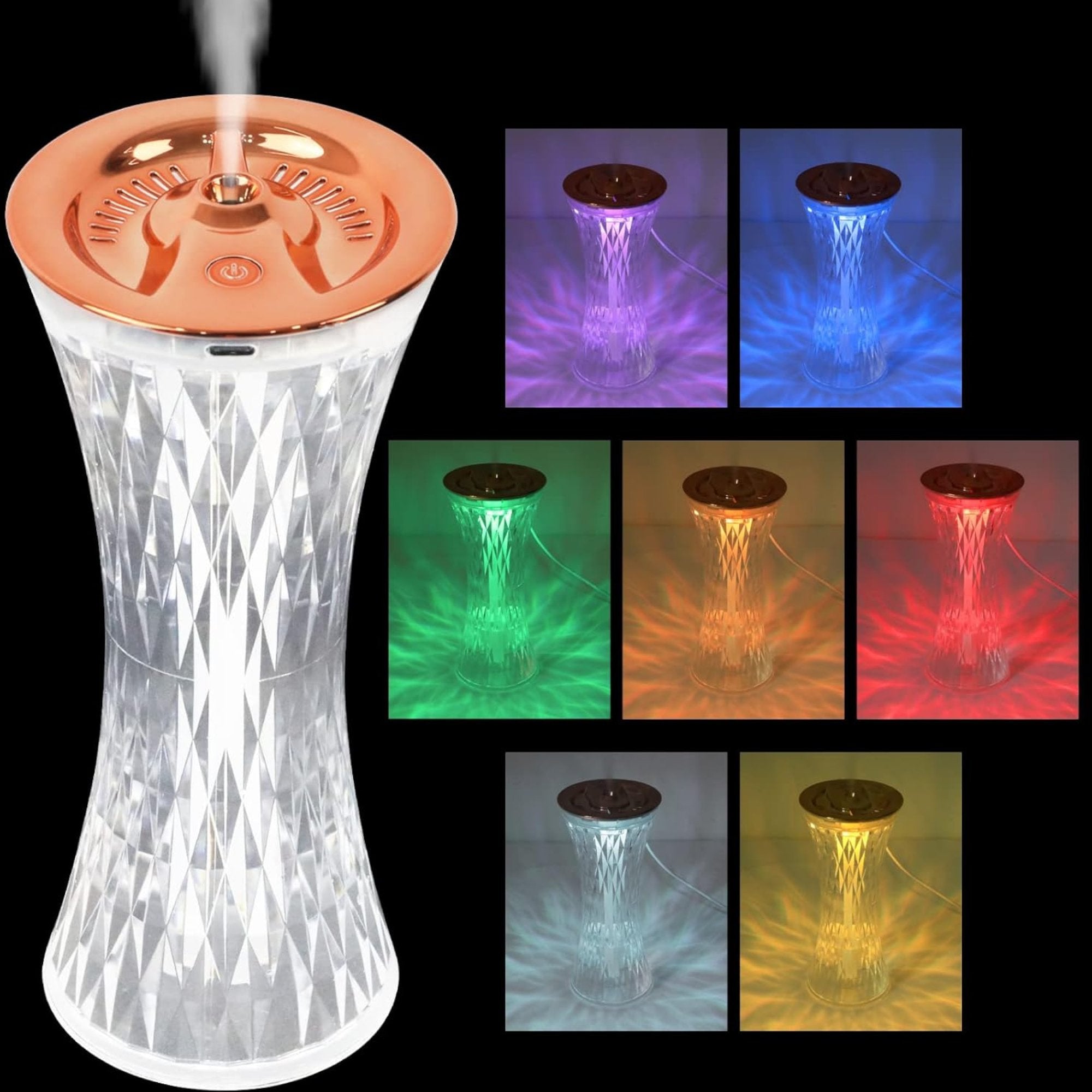 Stolna Lampa sa Aroma Difuzorom 2u1 za Stvaranje Savršene Atmosfere