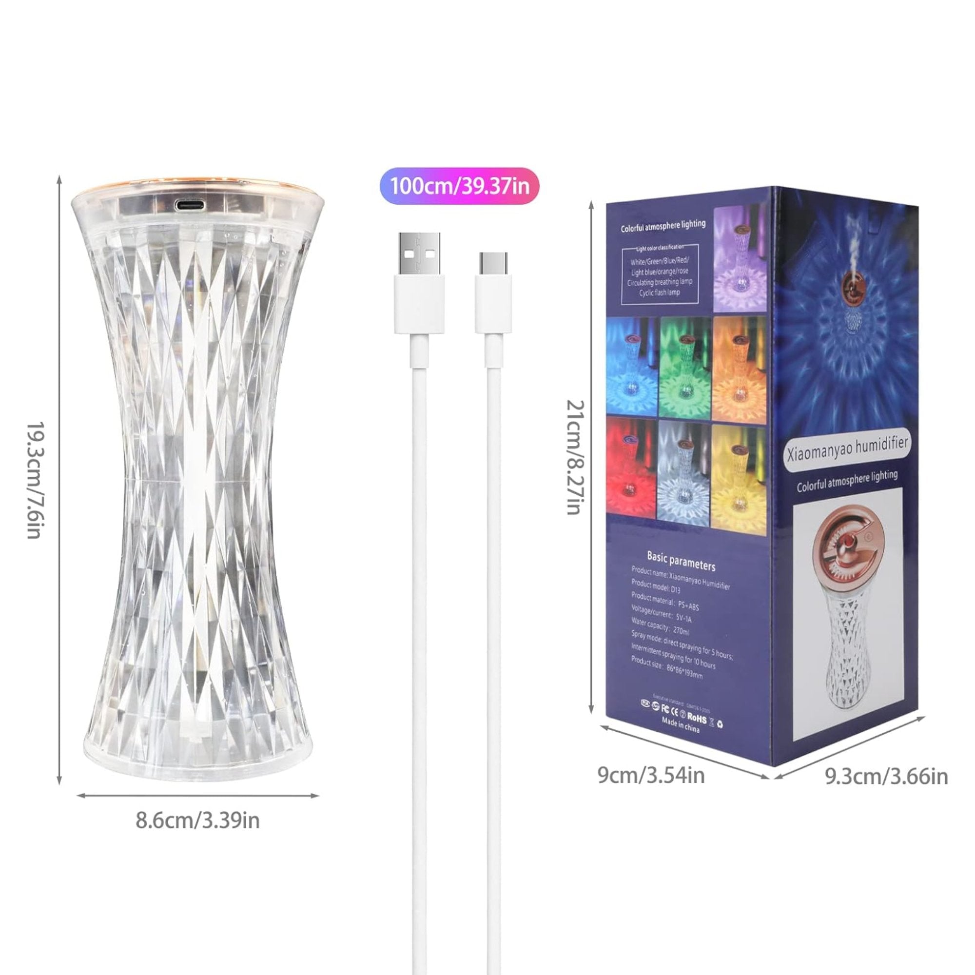 Stolna Lampa sa Aroma Difuzorom 2u1 za Stvaranje Savršene Atmosfere