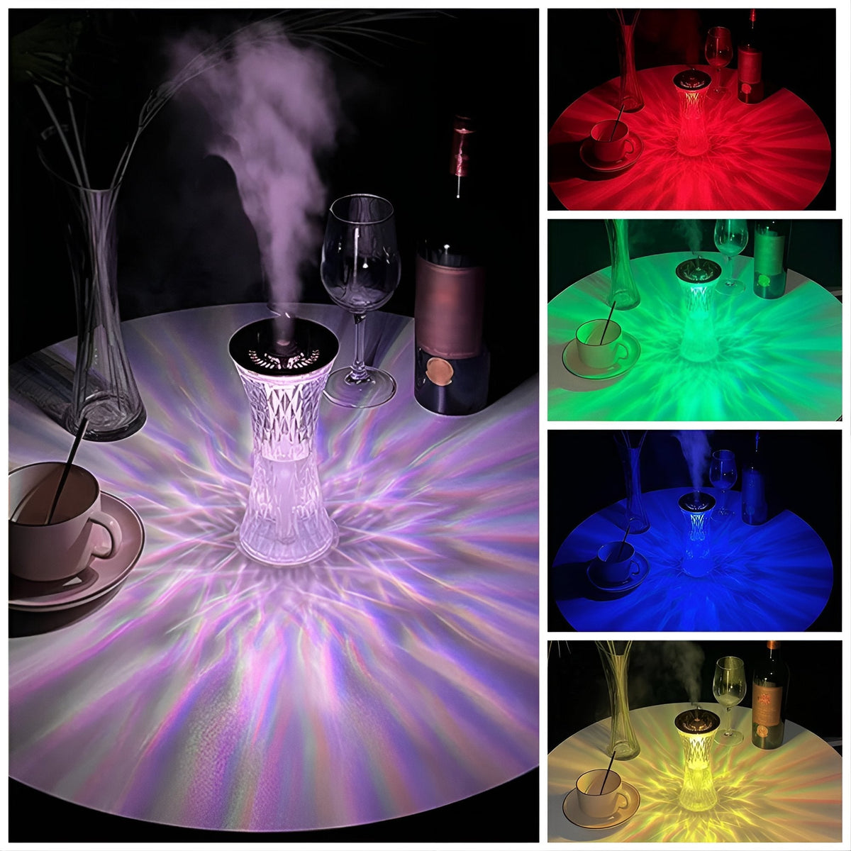 Stolna Lampa sa Aroma Difuzorom 2u1 za Stvaranje Savršene Atmosfere