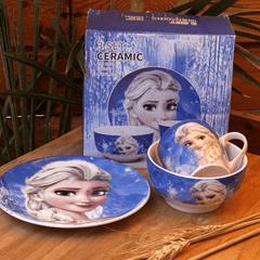 Veseli 3-dijelni Keramički Set za Dječje Obroke