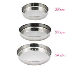 Elegantni 3-dijelni set inox tepsija za svaku priliku