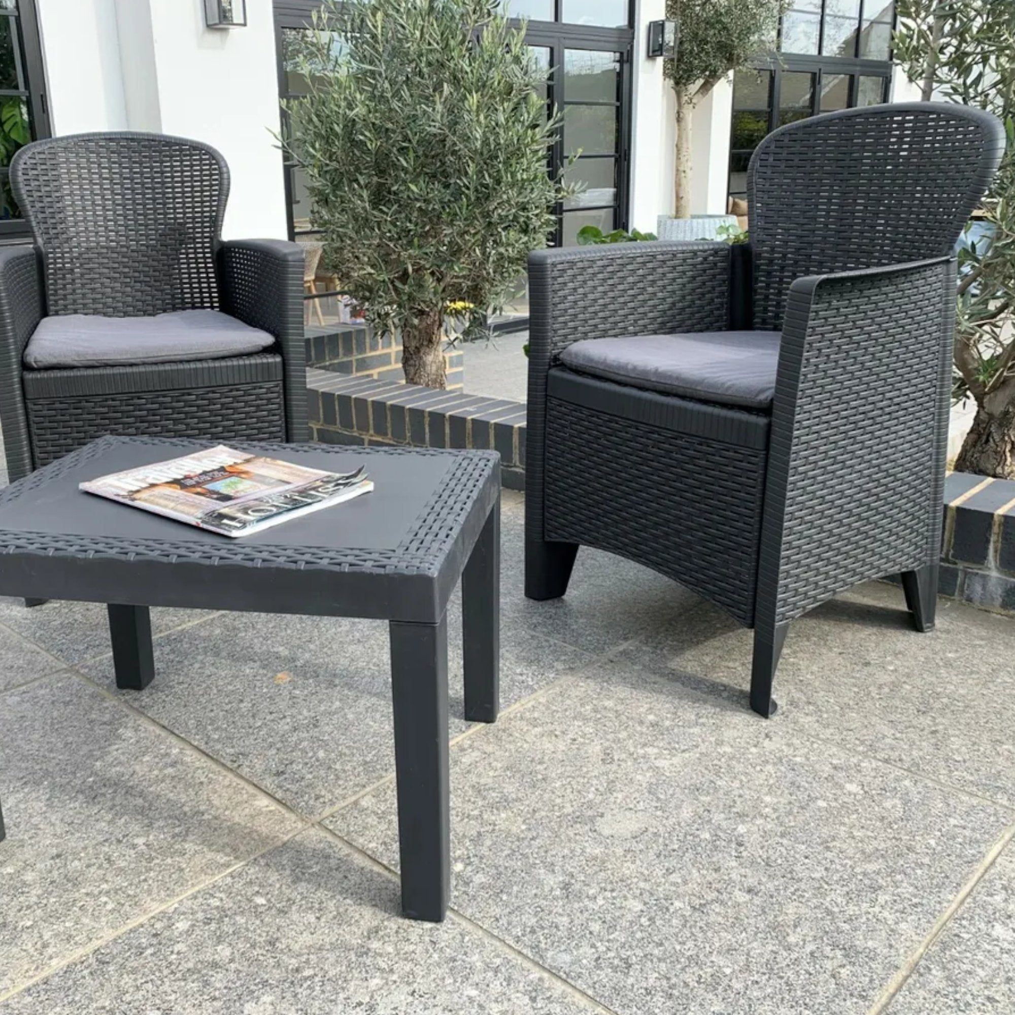 Elegantni 3-dijelni vrtni set "Akita" za savršen proljetni odmor