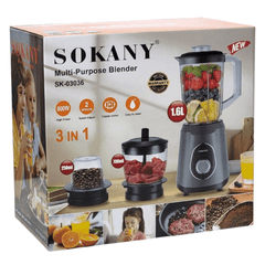 Versatile 3-in-1 Blender "SK-03036" for All Your Blending Needs!