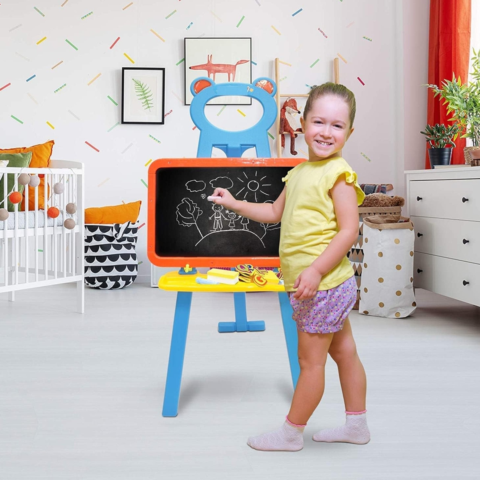 Interaktivna 3u1 Edukativna Ploča za Učenje i Zabavu