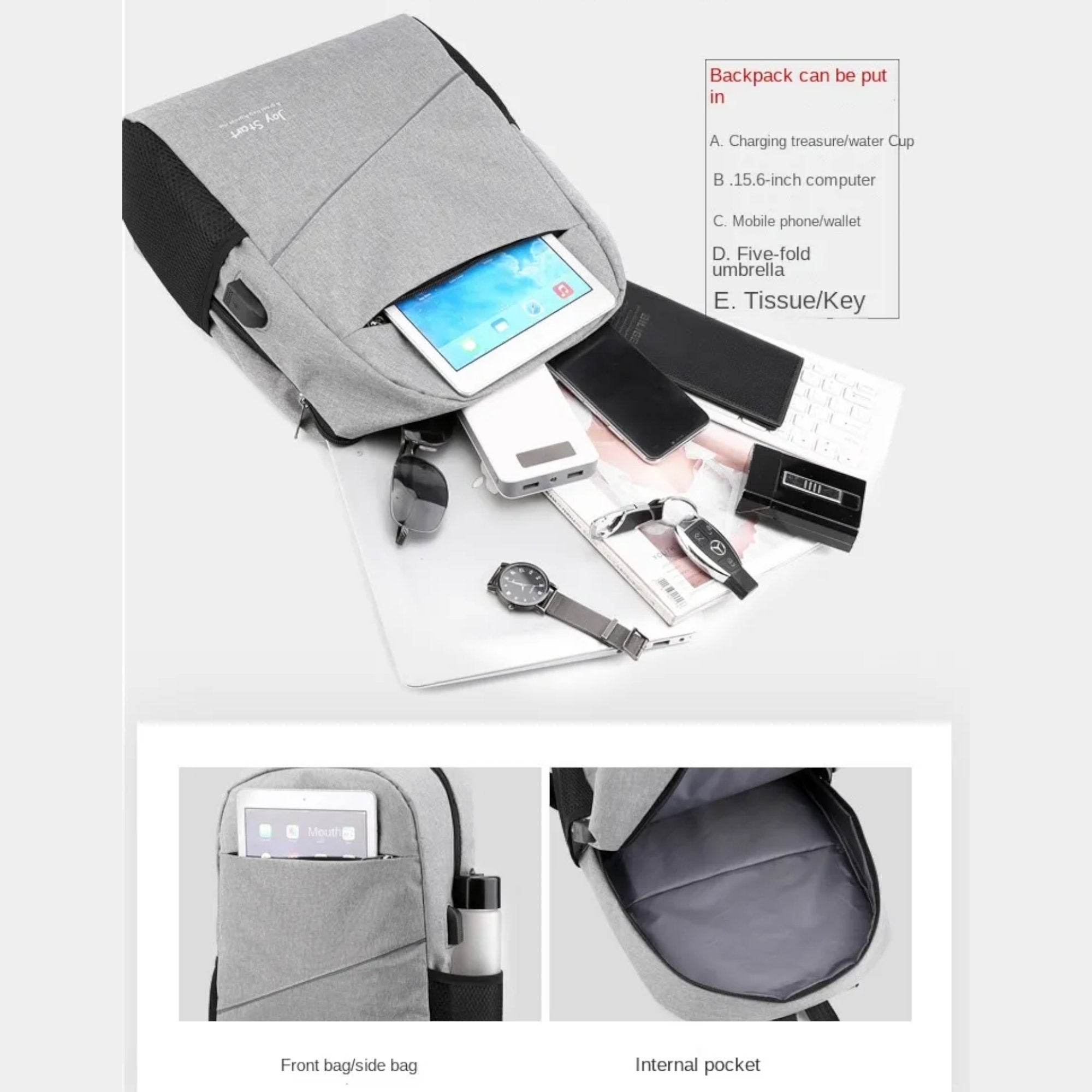 Sve-u-jednom Torba s USB Punjenjem - 3u1 Set