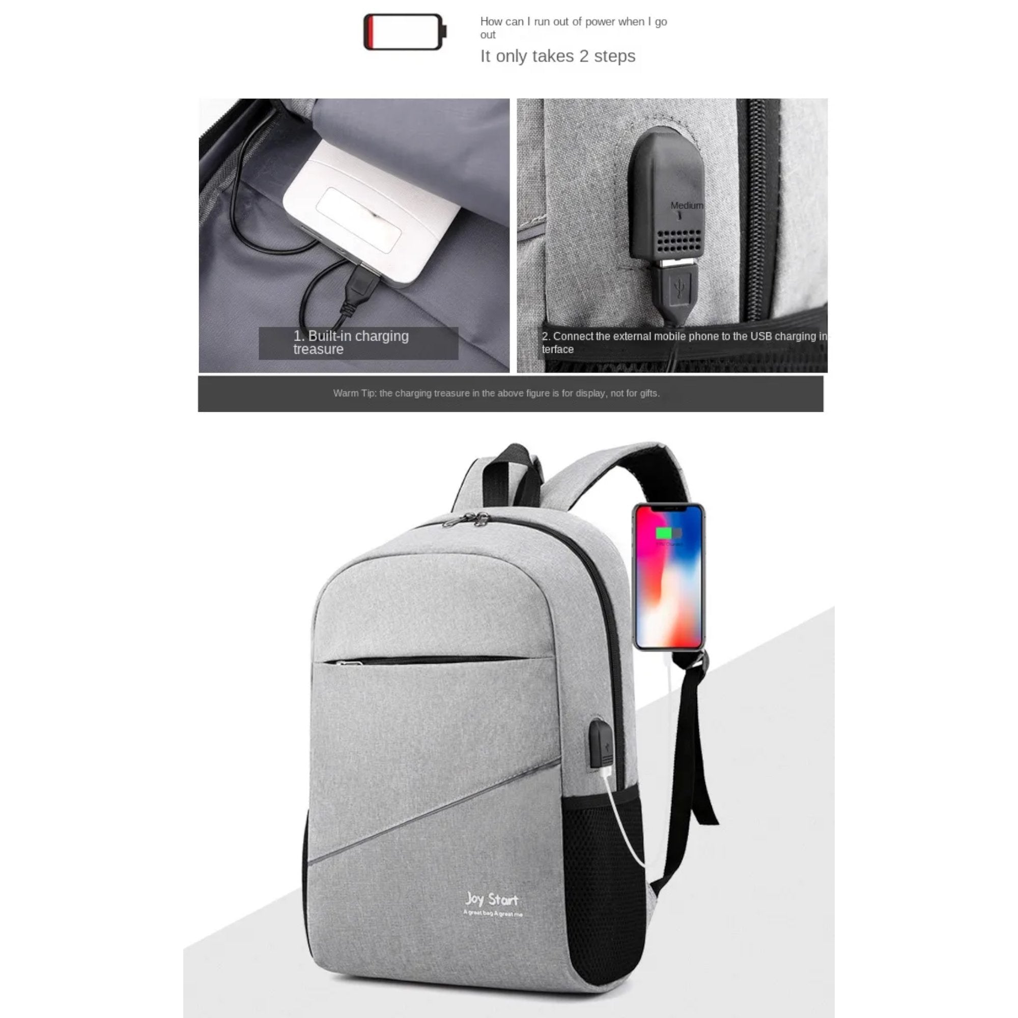Sve-u-jednom Torba s USB Punjenjem - 3u1 Set