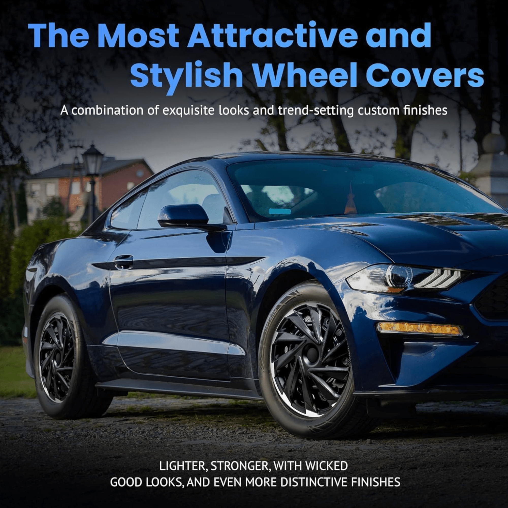 Elegantni 4-dijelni Set Ratkapa od 15" za vaš automobil
