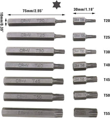 Komplet Torx i Imbus ključeva od 40 dijelova - Savršeni za svaki projekt!