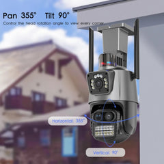 Ekskluzivna 4K 8MP Dvostruka WiFi Kamera za Savršene Snimke