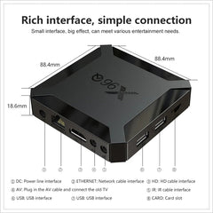 Ultra HD Android Smart TV Streaming Box