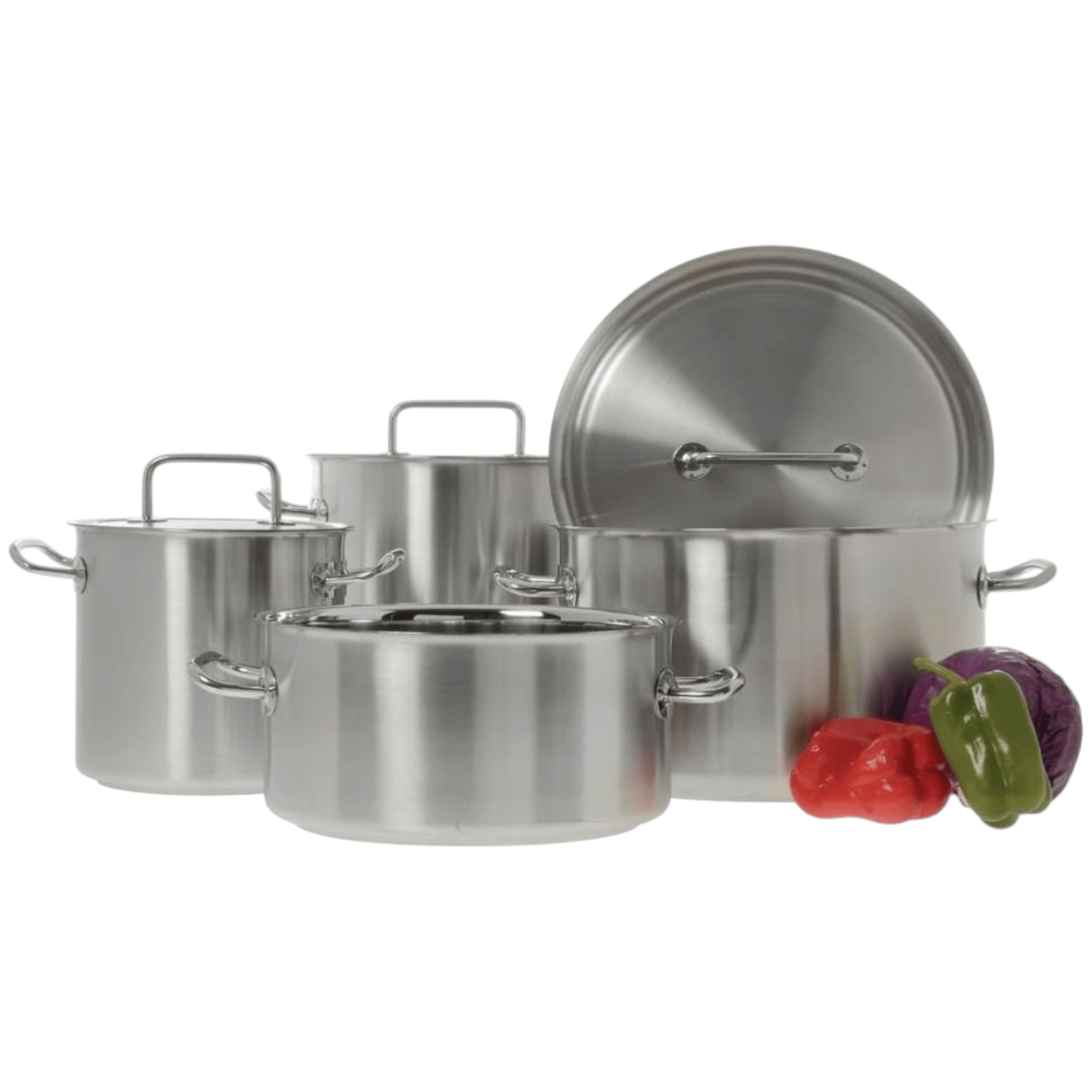 Versatile 4-in-1 Lonaca Stock Pot Set