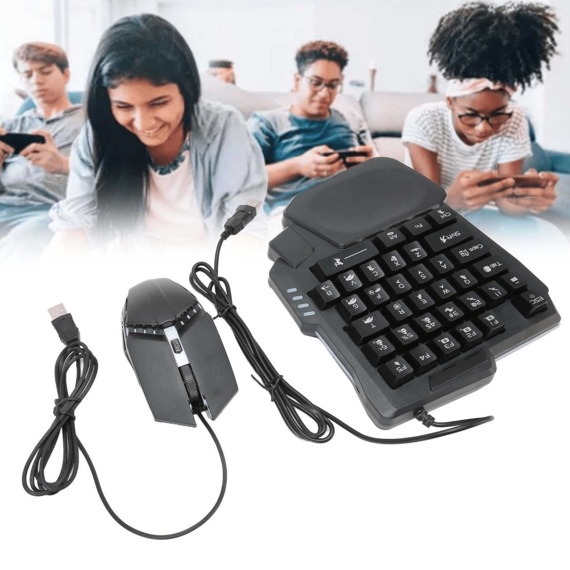 Ultimate 5-in-1 Gaming Set for Enthusiasts!