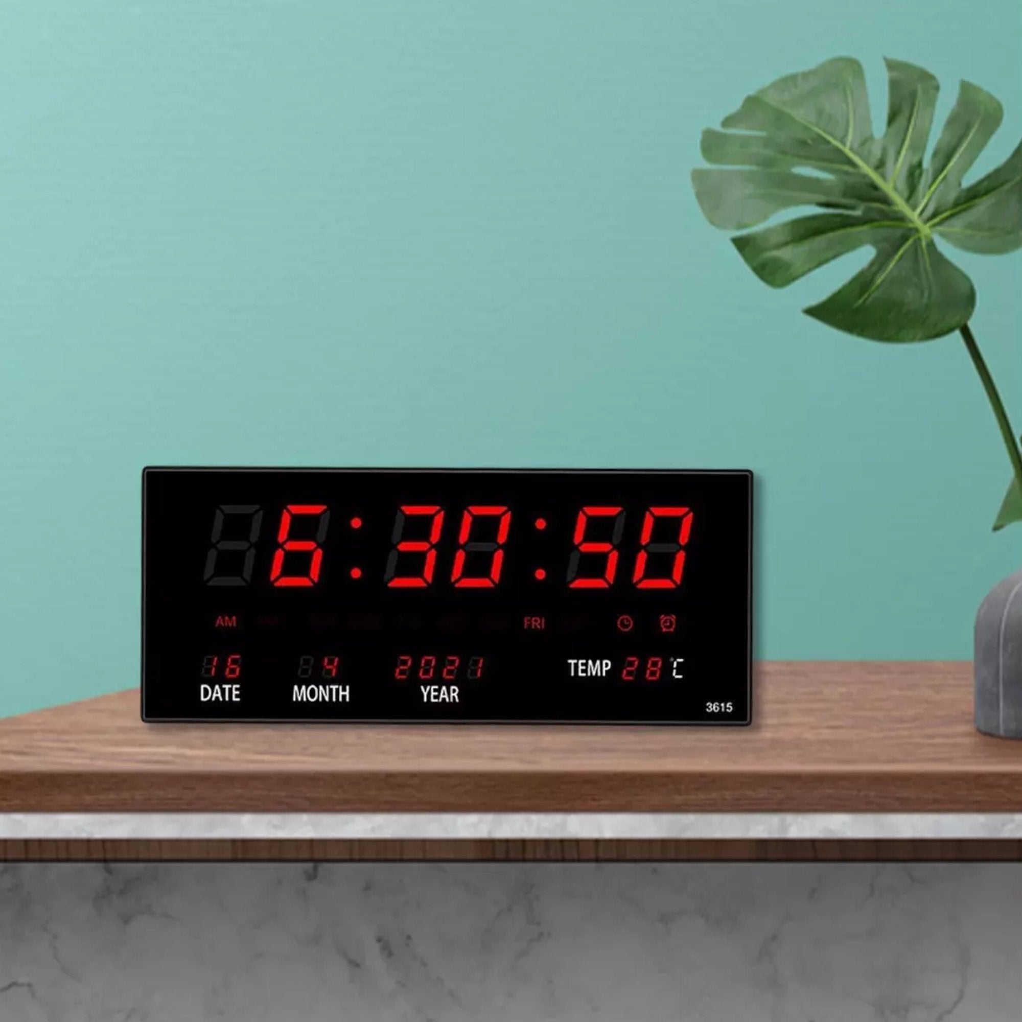 Elegantni 5u1 LED digitalni sat "JH-3615